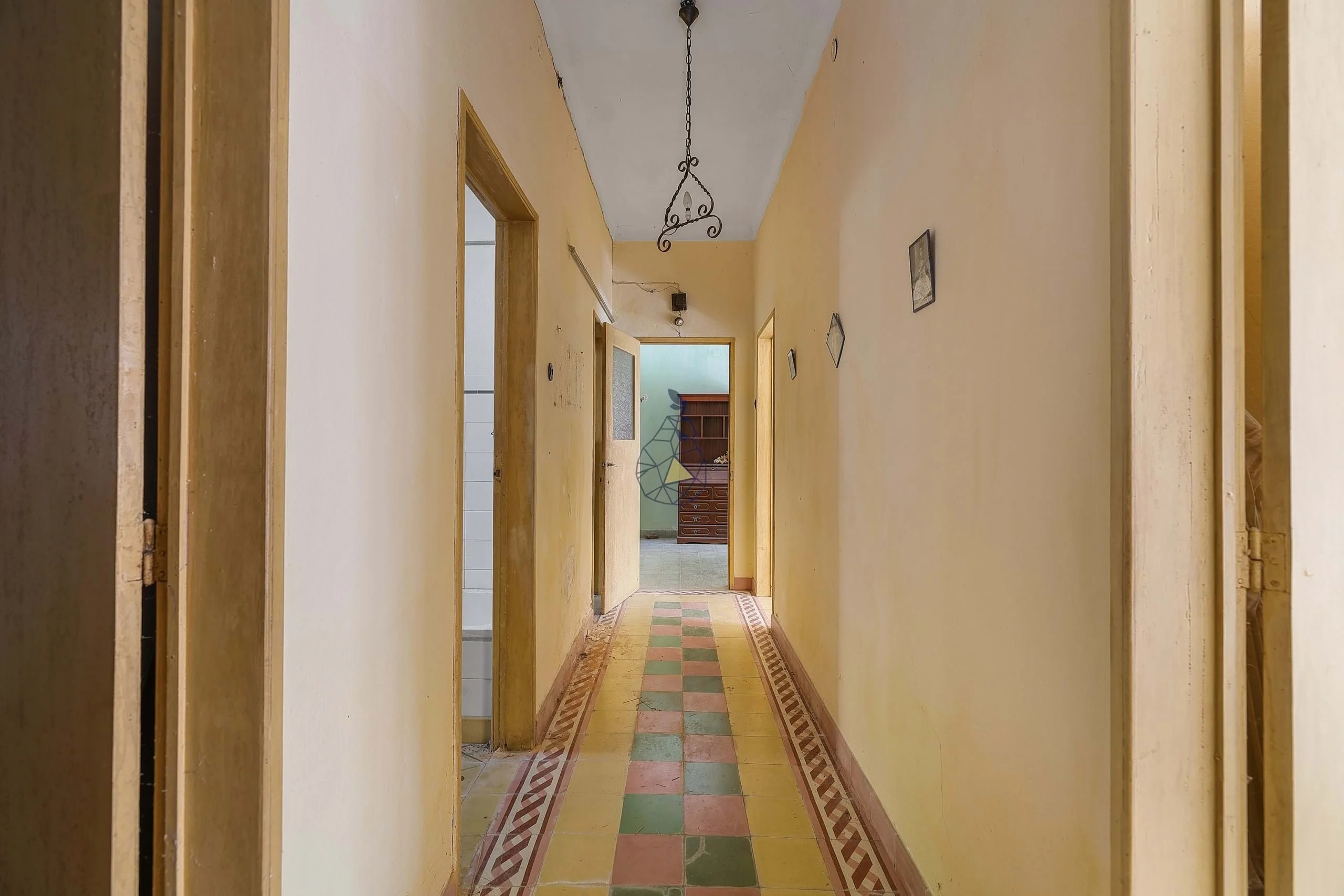 Hallway (south) before