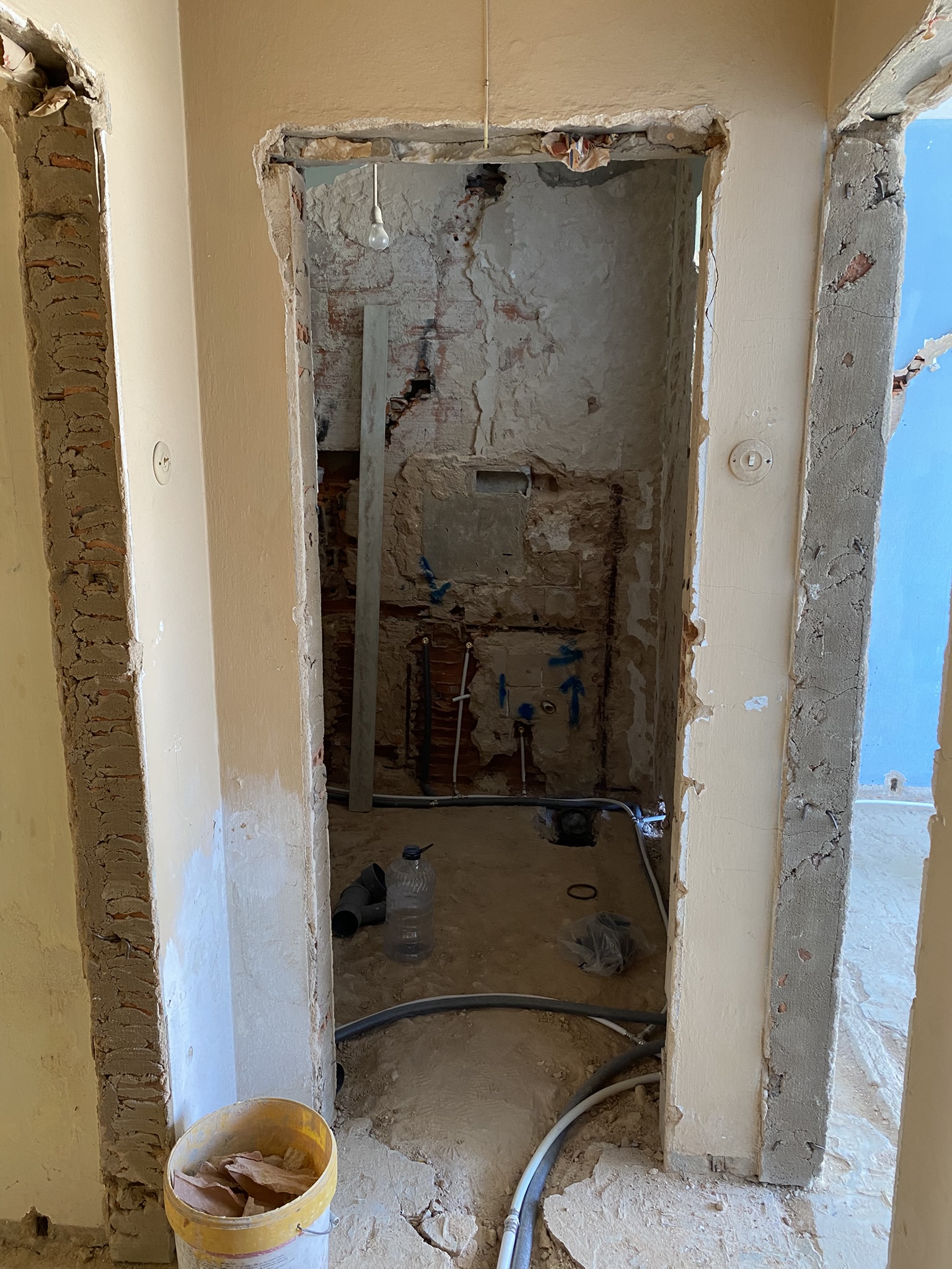 Large bathroom during