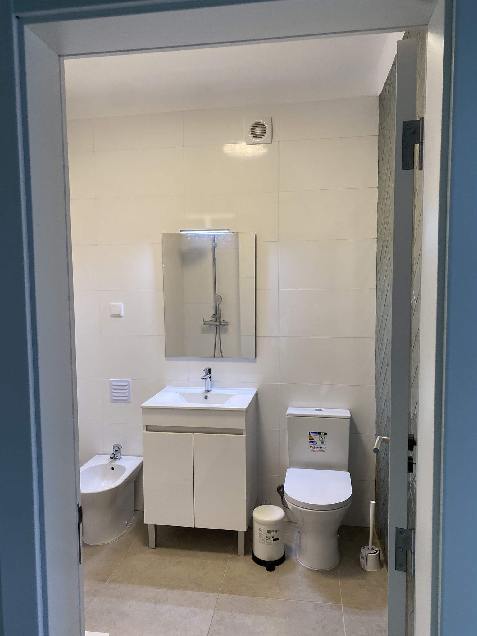 Large bathroom after