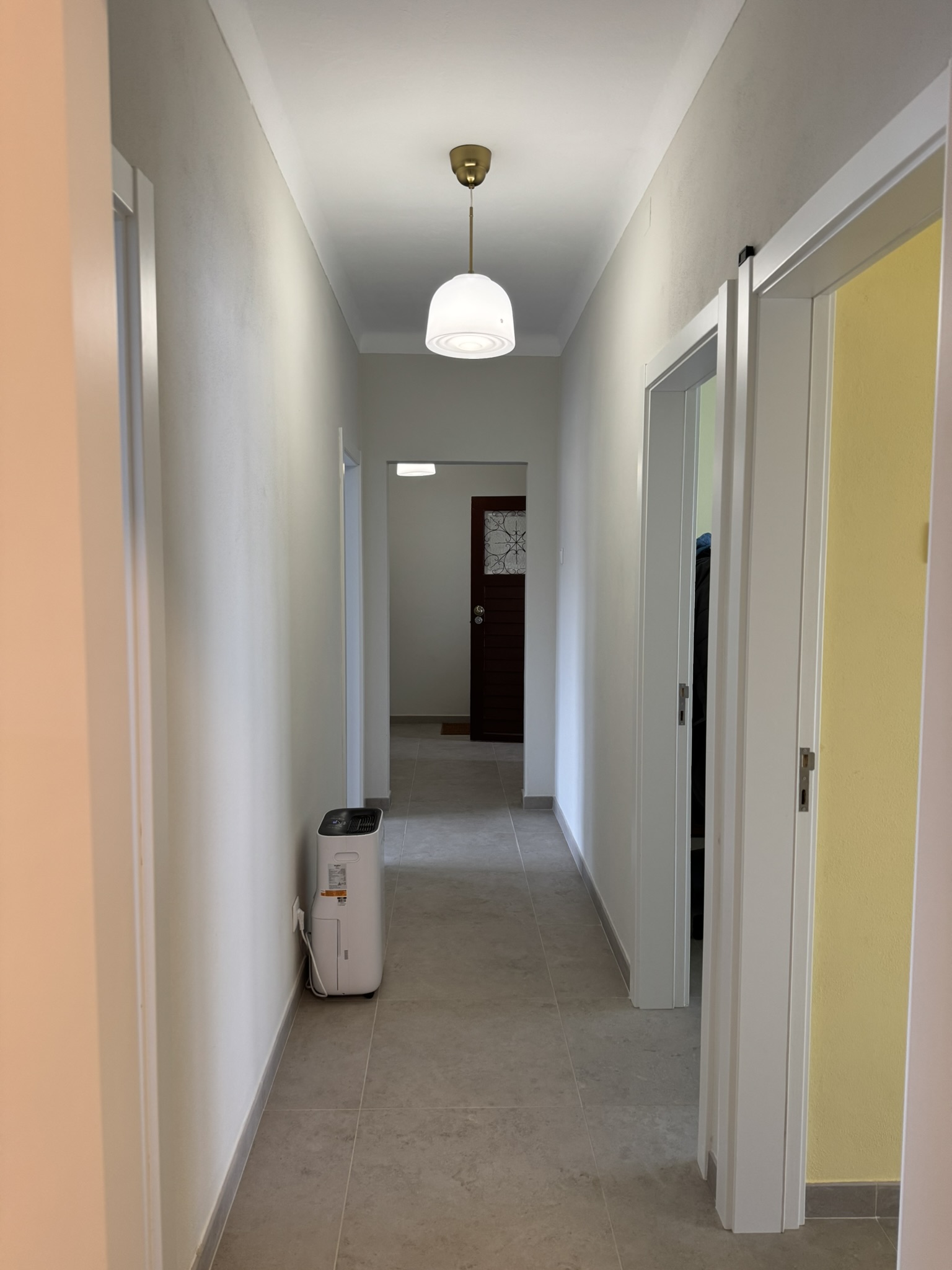 Hallway (south) after