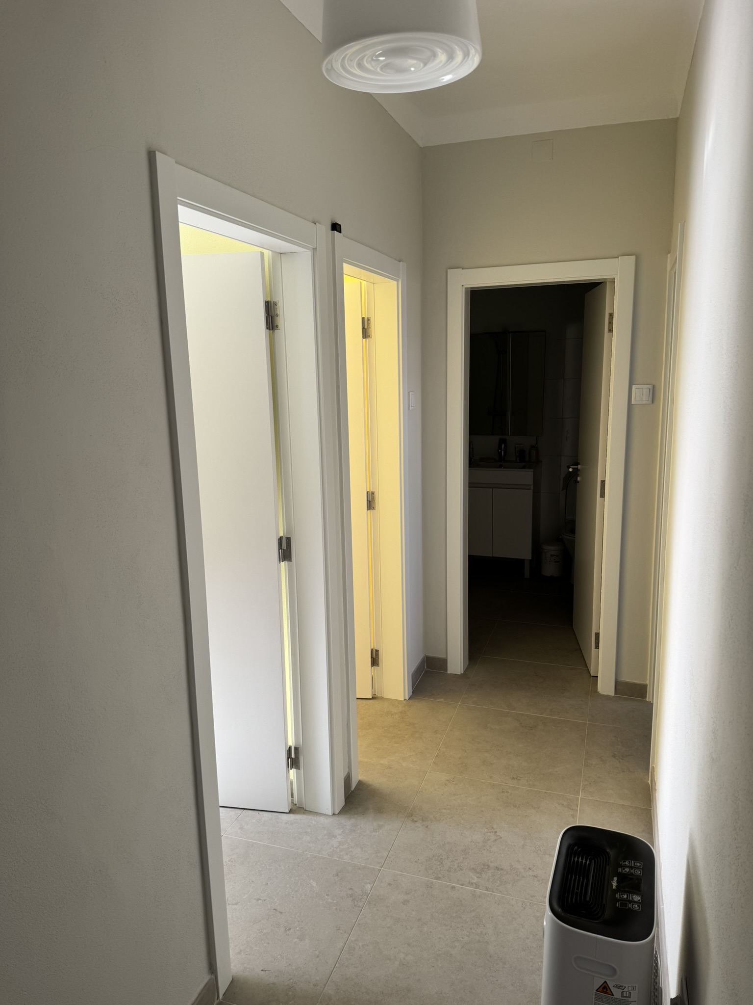 Bedrooms/Bathroom doors after