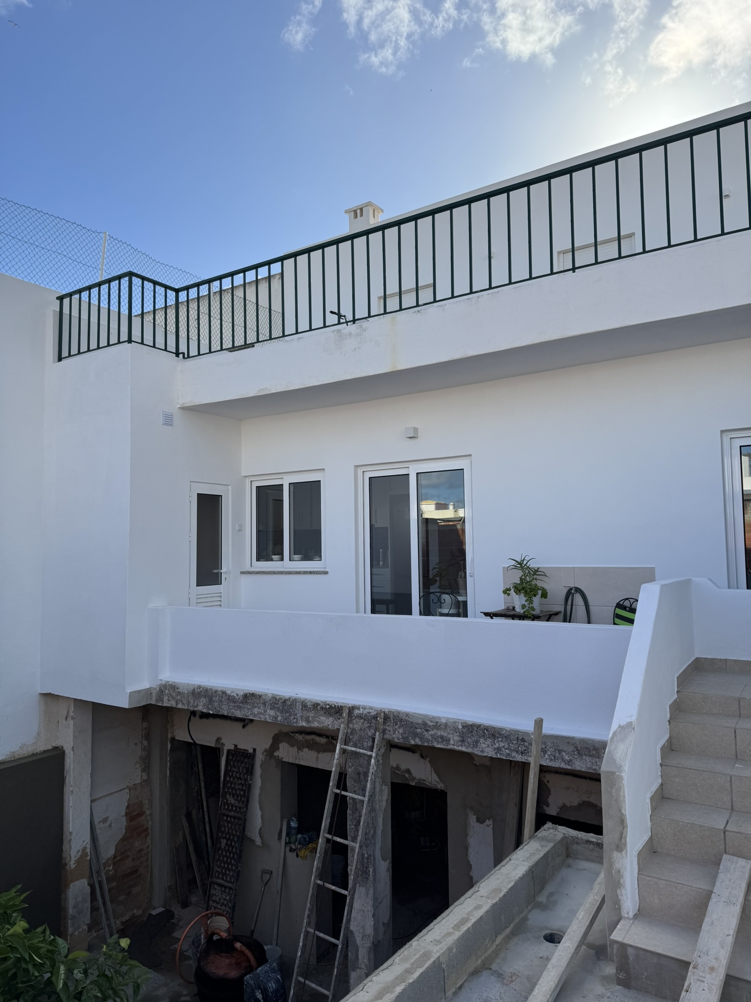 Courtyard Facade after