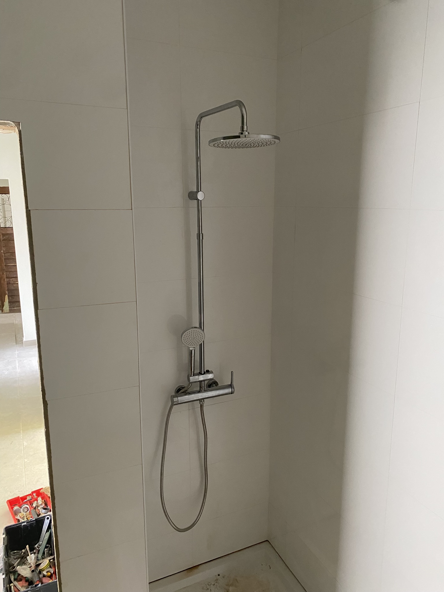 Large bathroom shower