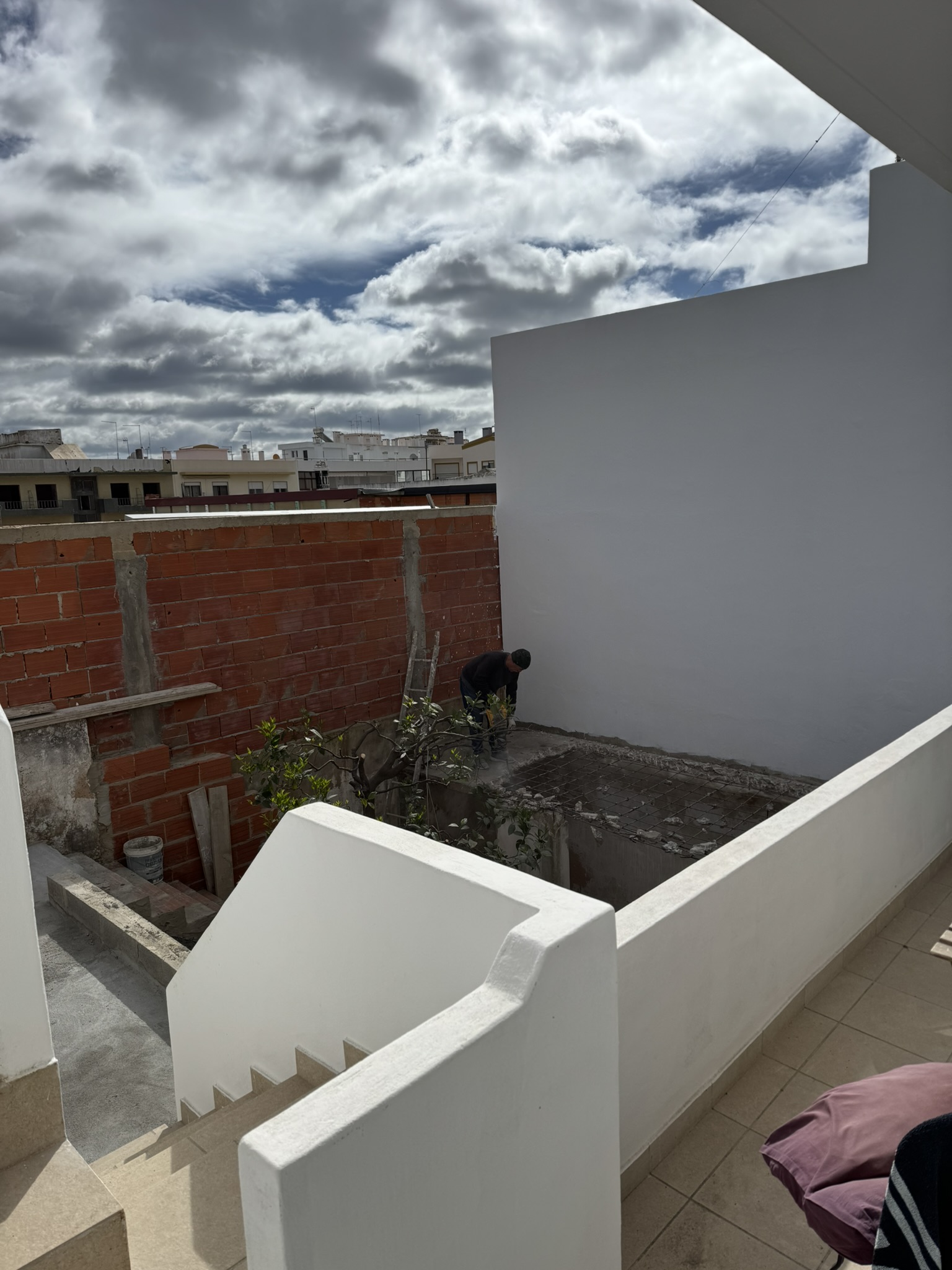 Shed roof demolition