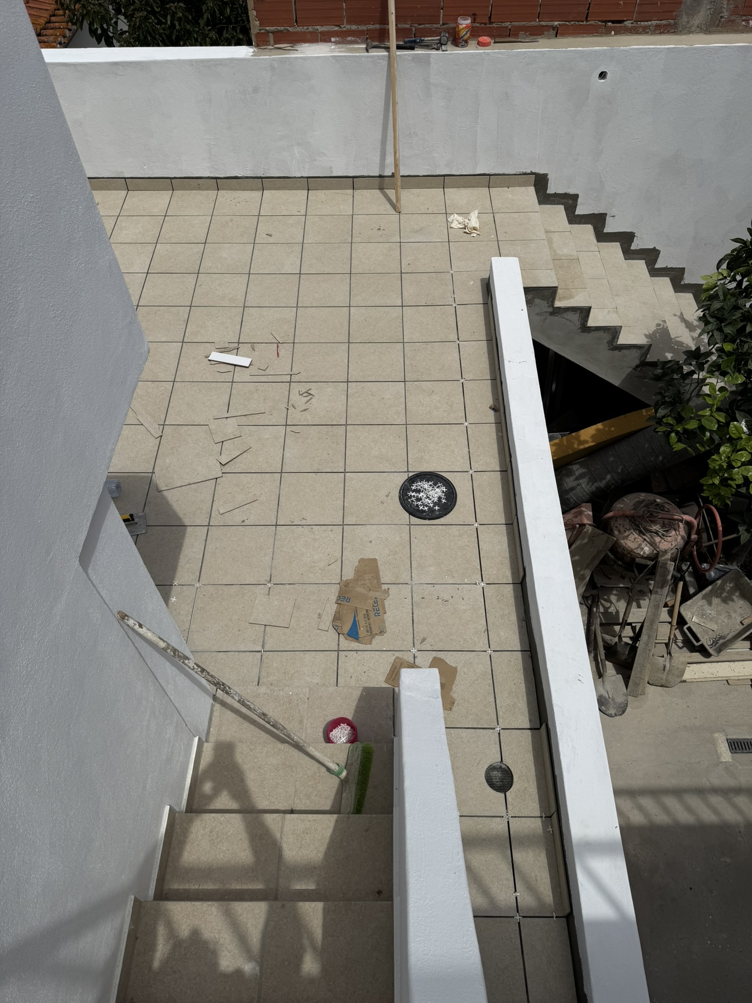 Mezzanine terrasse