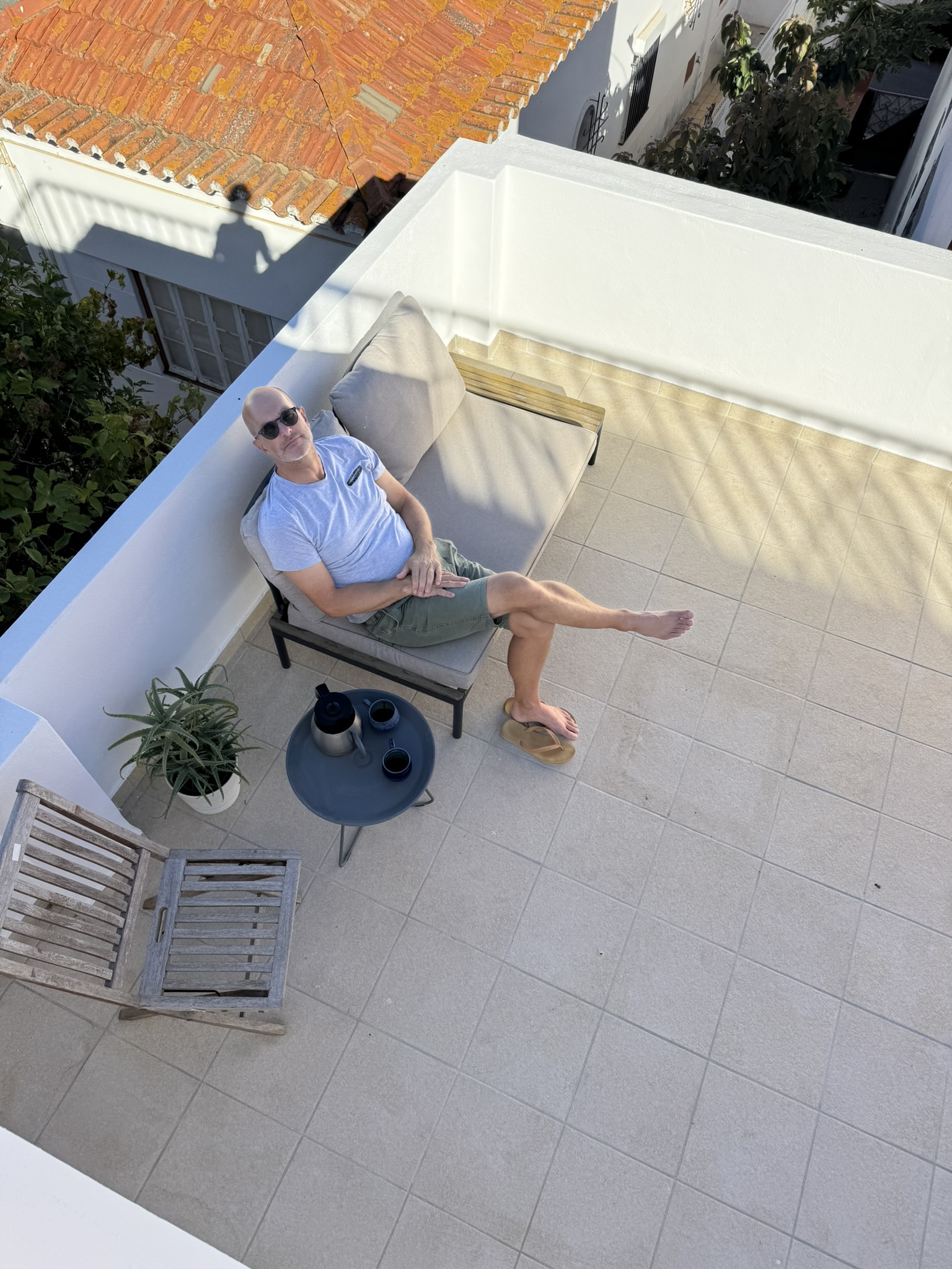 Mezzanine terrace