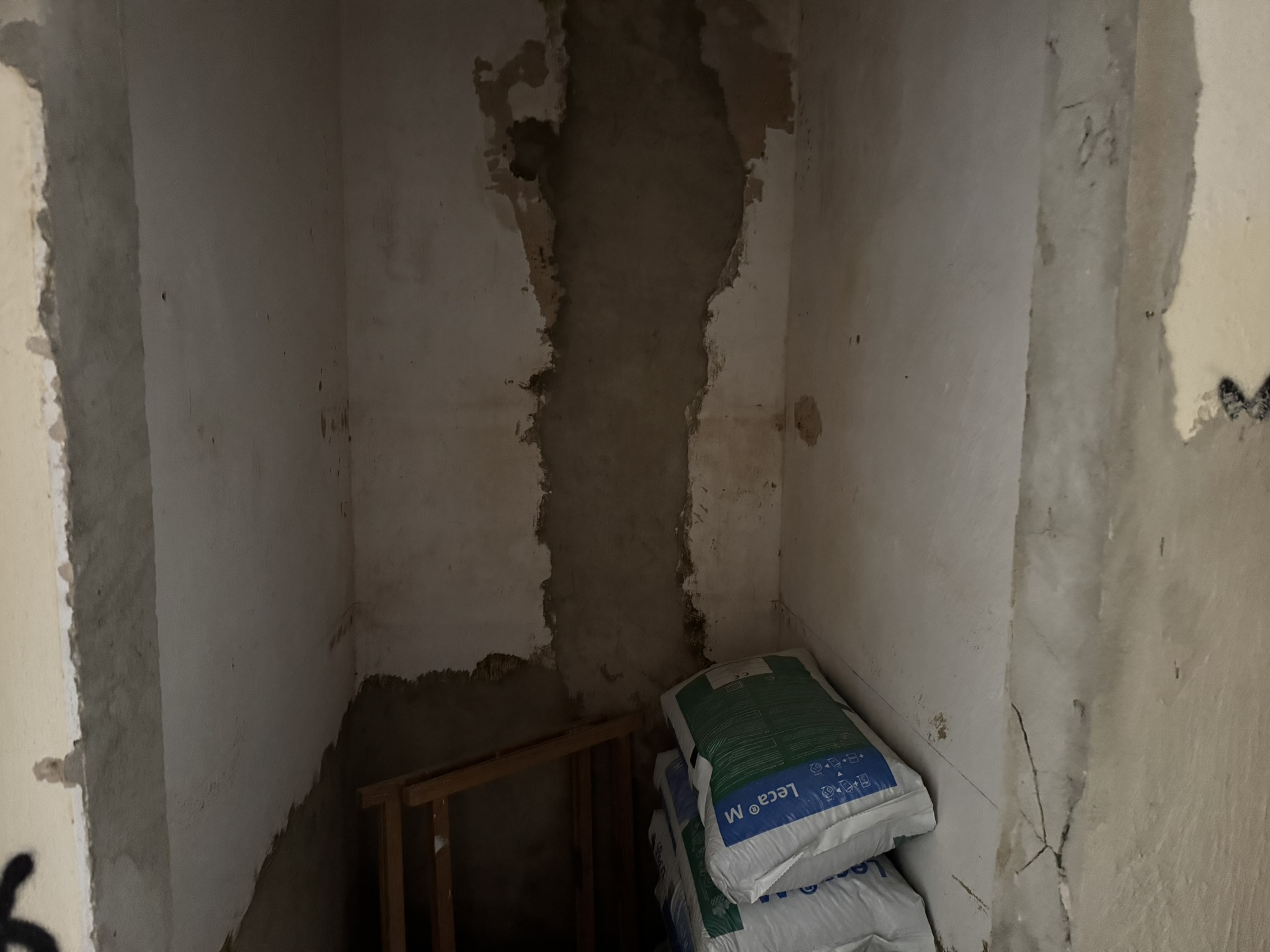 Storage room  during