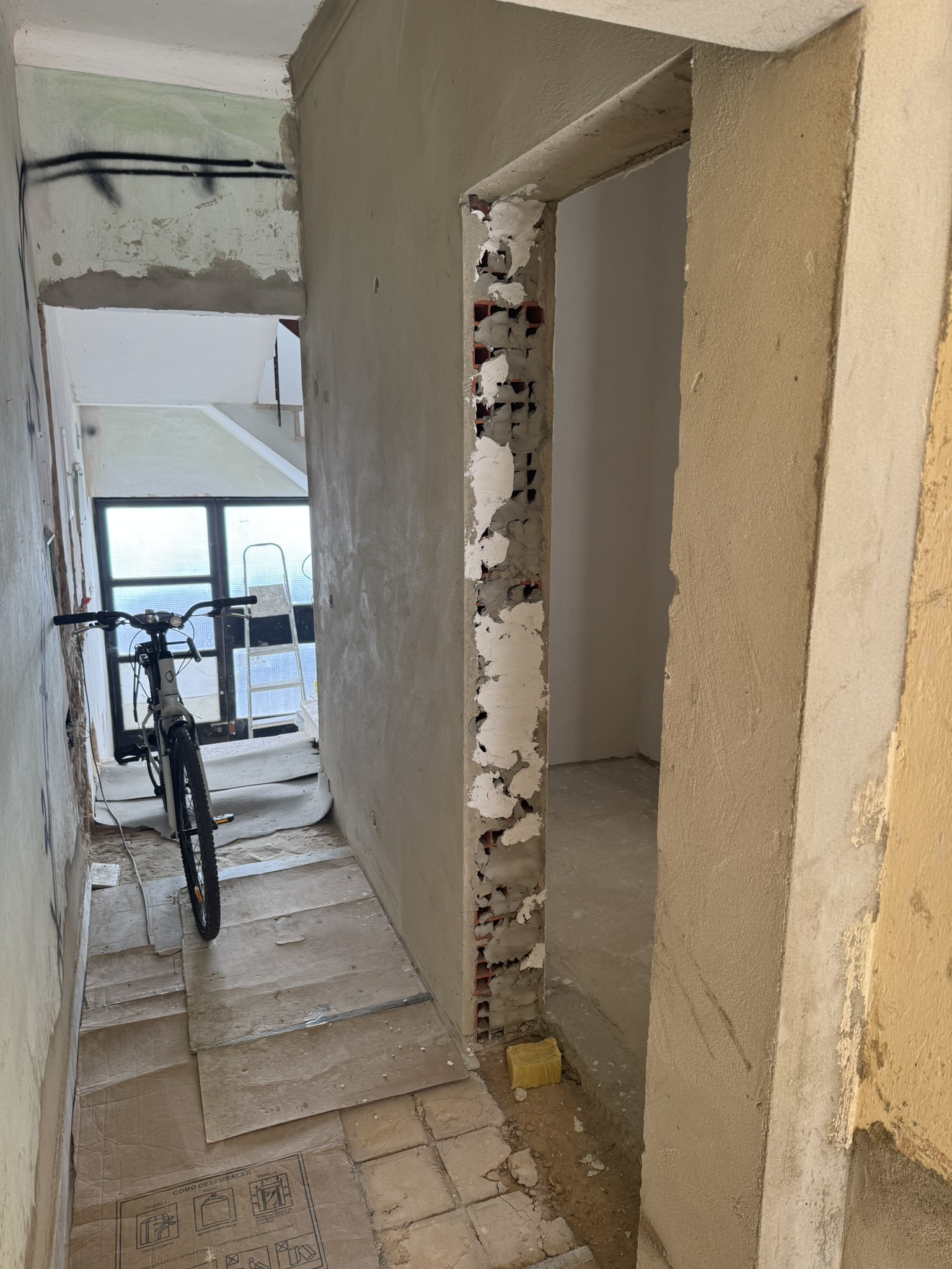 building and apartment entrance
